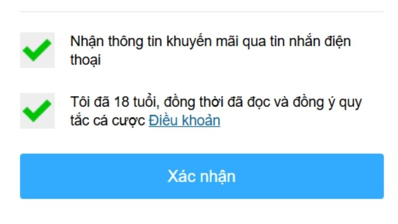 Lưu ý khi đăng ký Ku88