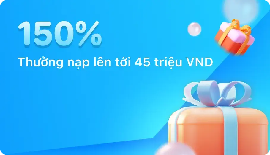 Khuyến Mãi nạp đầu +150% tại ku88